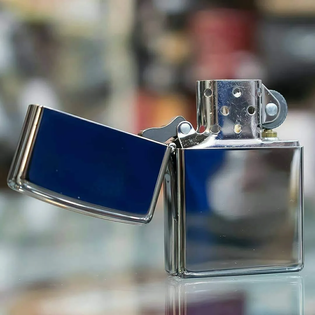"Классика жанра"- Zippo 250 High Polish Chrome.