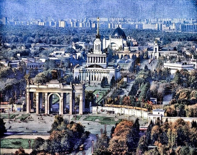 Москва! 1988 год. 🌄