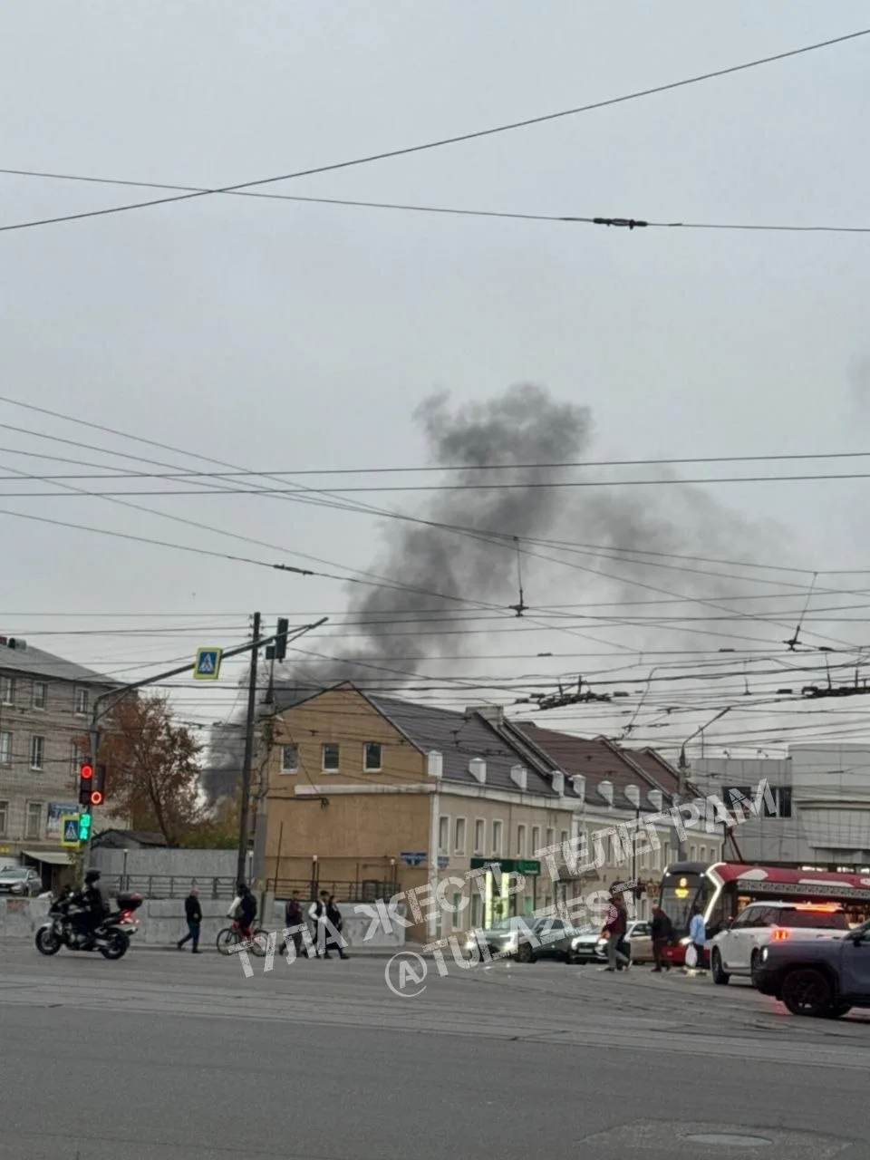 ❗️Что-то горит на Октябрьской