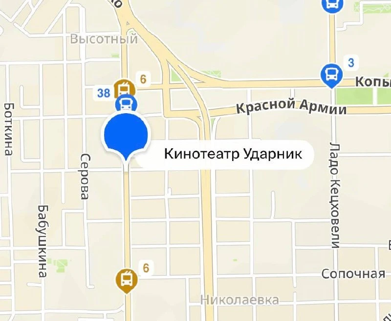 Остановку «Кинотеатр "Ударник"» переименуют в «Краевое телевидение».