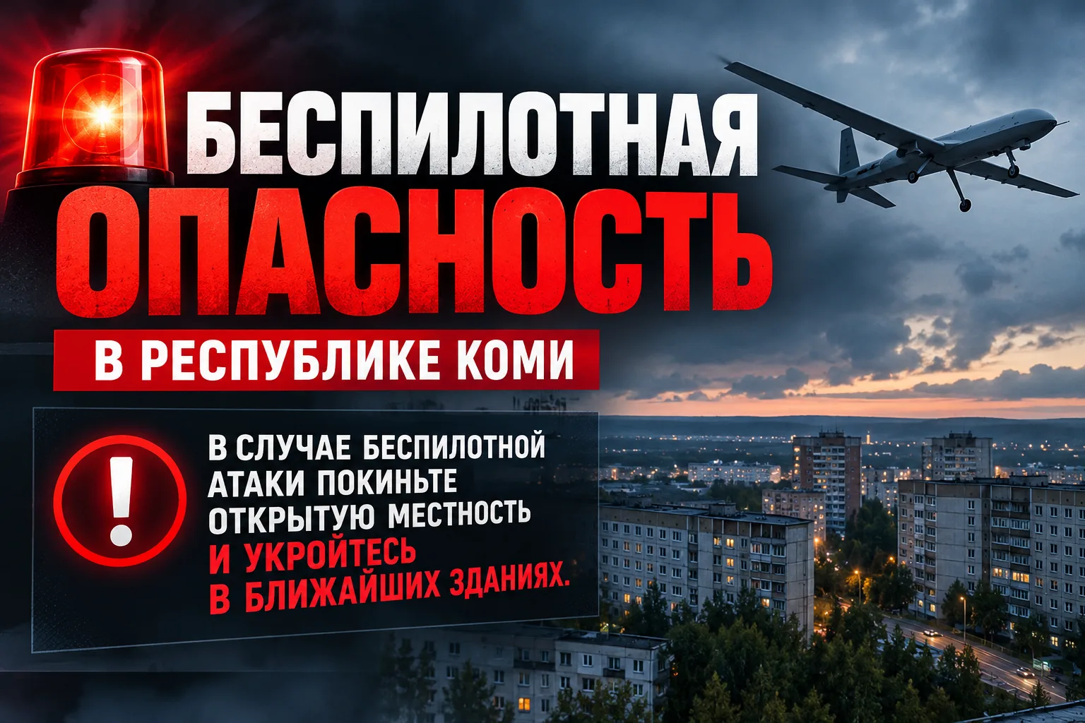 "Дорогие ухтинцы, соблюдайте спокойствие, ситуация контролируемая. Призываю вас, не под...