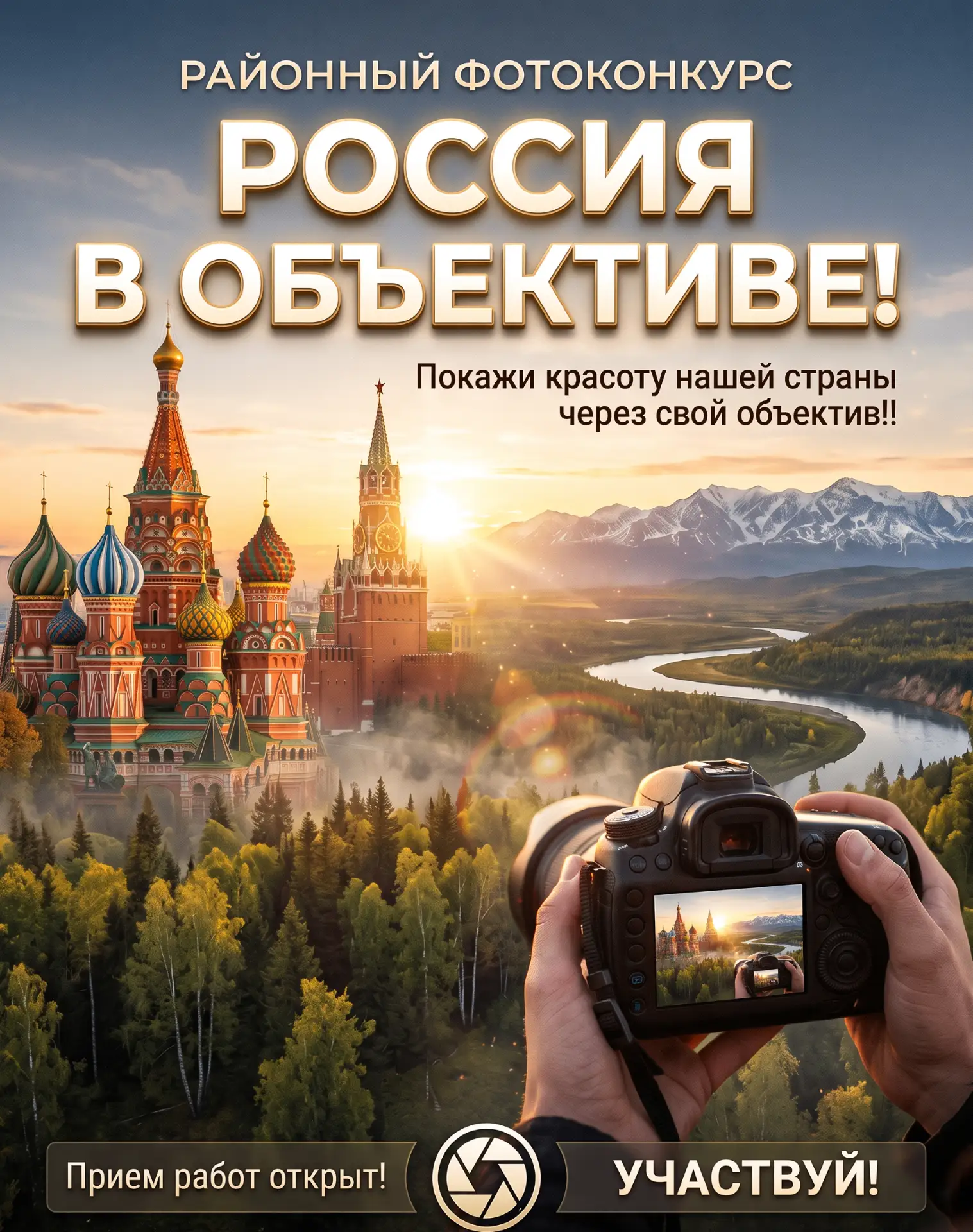 📸 Твой кадр может рассказать о России больше, чем слова!