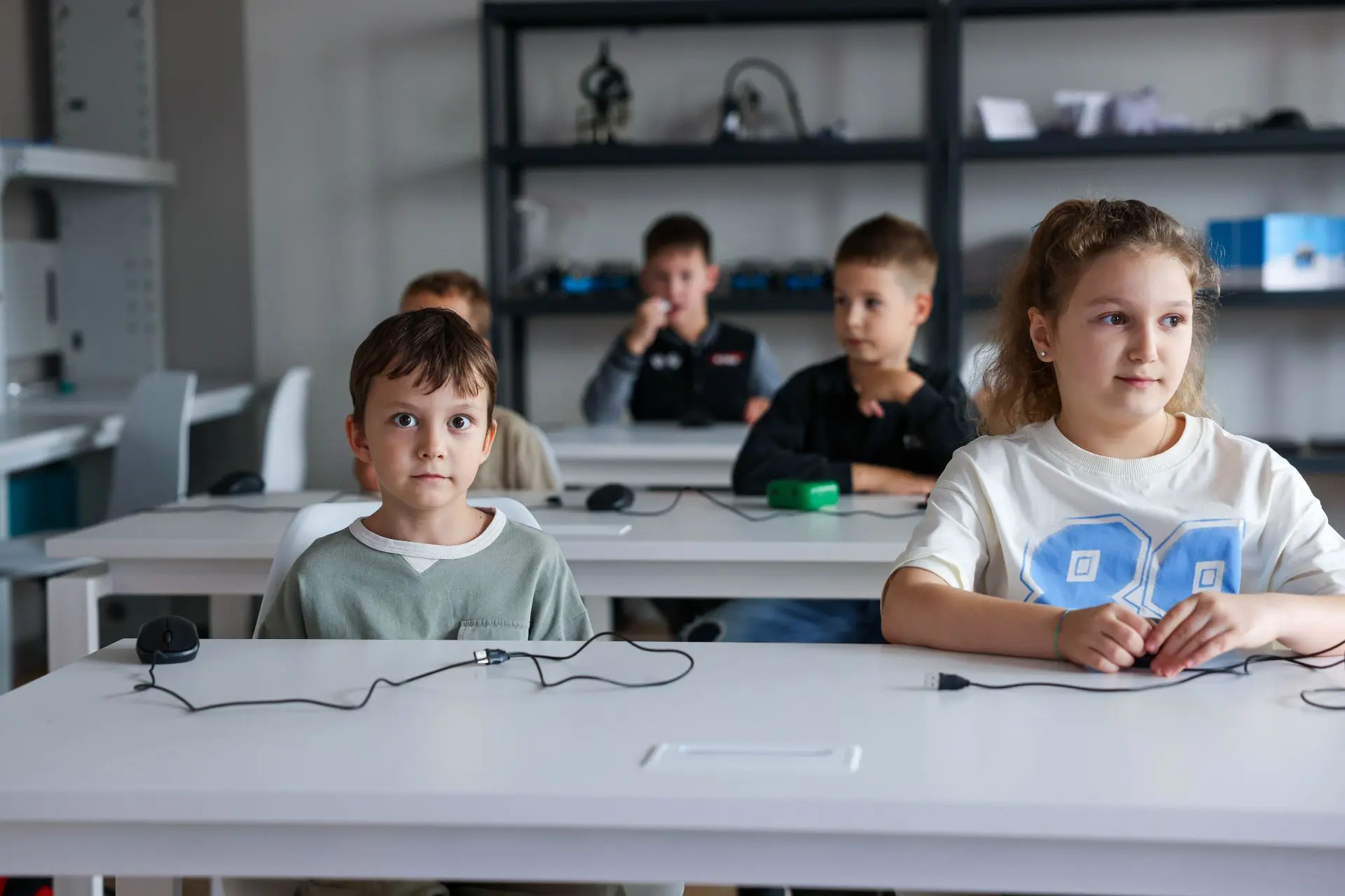 В новой школе в Сапроново проводим бесплатные мастер-классы по Minecraft и Code Game La...