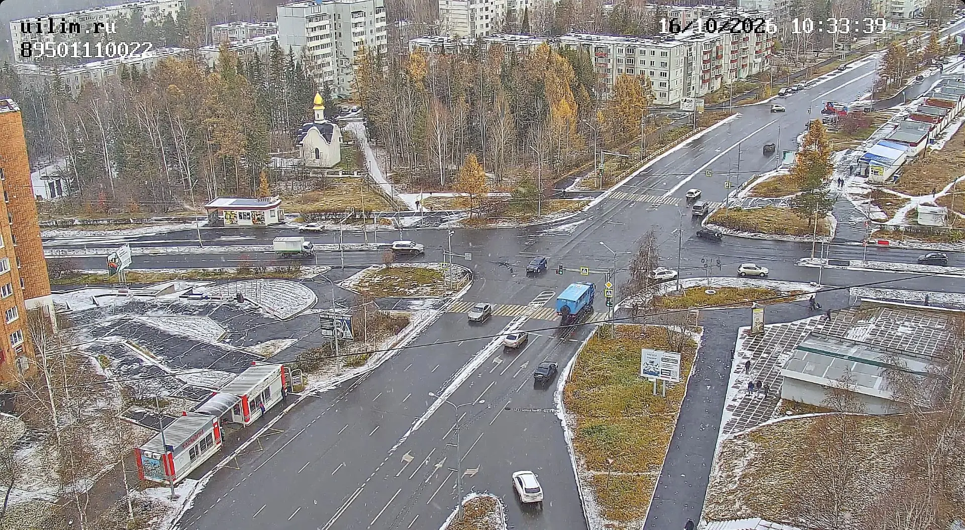 Зима пришла в Усть-Илимск ❄️ 16 октября ❄️