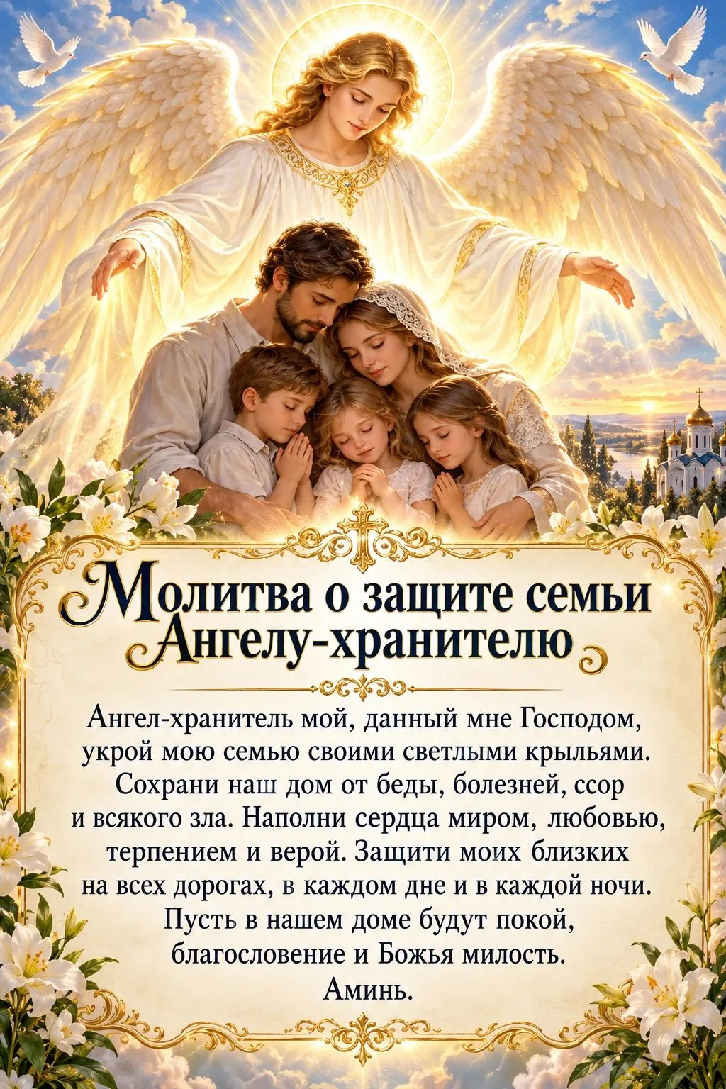🕊️✨ Самое дорогое, что у нас есть, — наша семья. ❤️