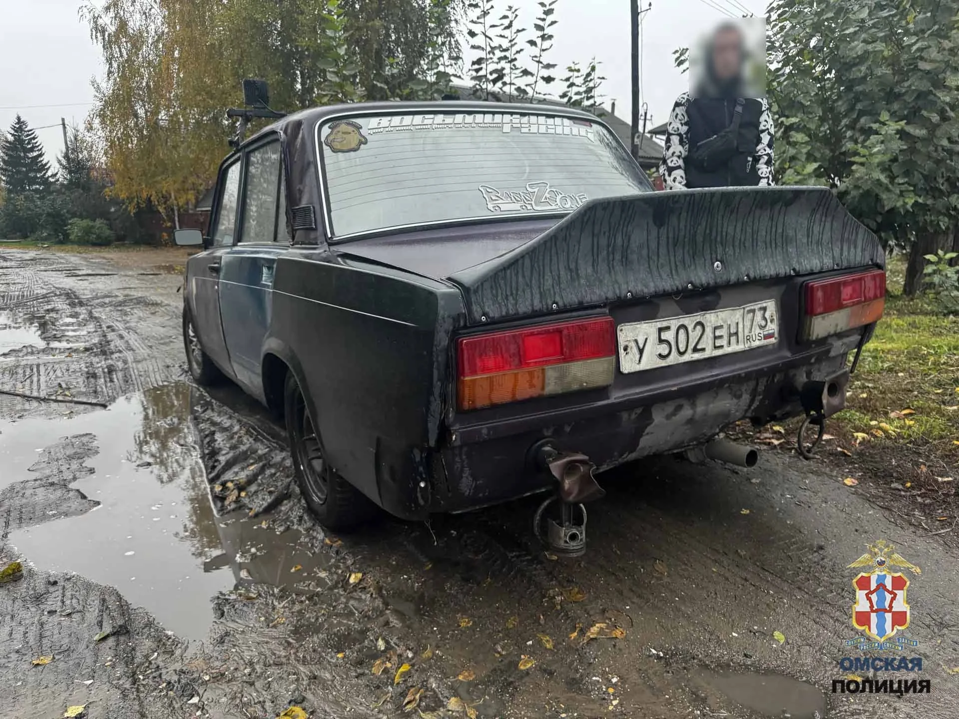 Омская Госавтоинспекция отстранила от управления бесправного водителя, который перевози...