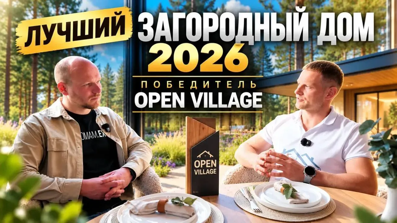 🏆 Этот дом выбрали лучшим на Open Village Урал 2026. И посетители, и бизнес