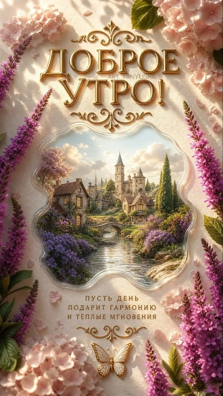 🥰 Оставляйте реакции, если понравилась открытка и делитесь с близкими ❤️