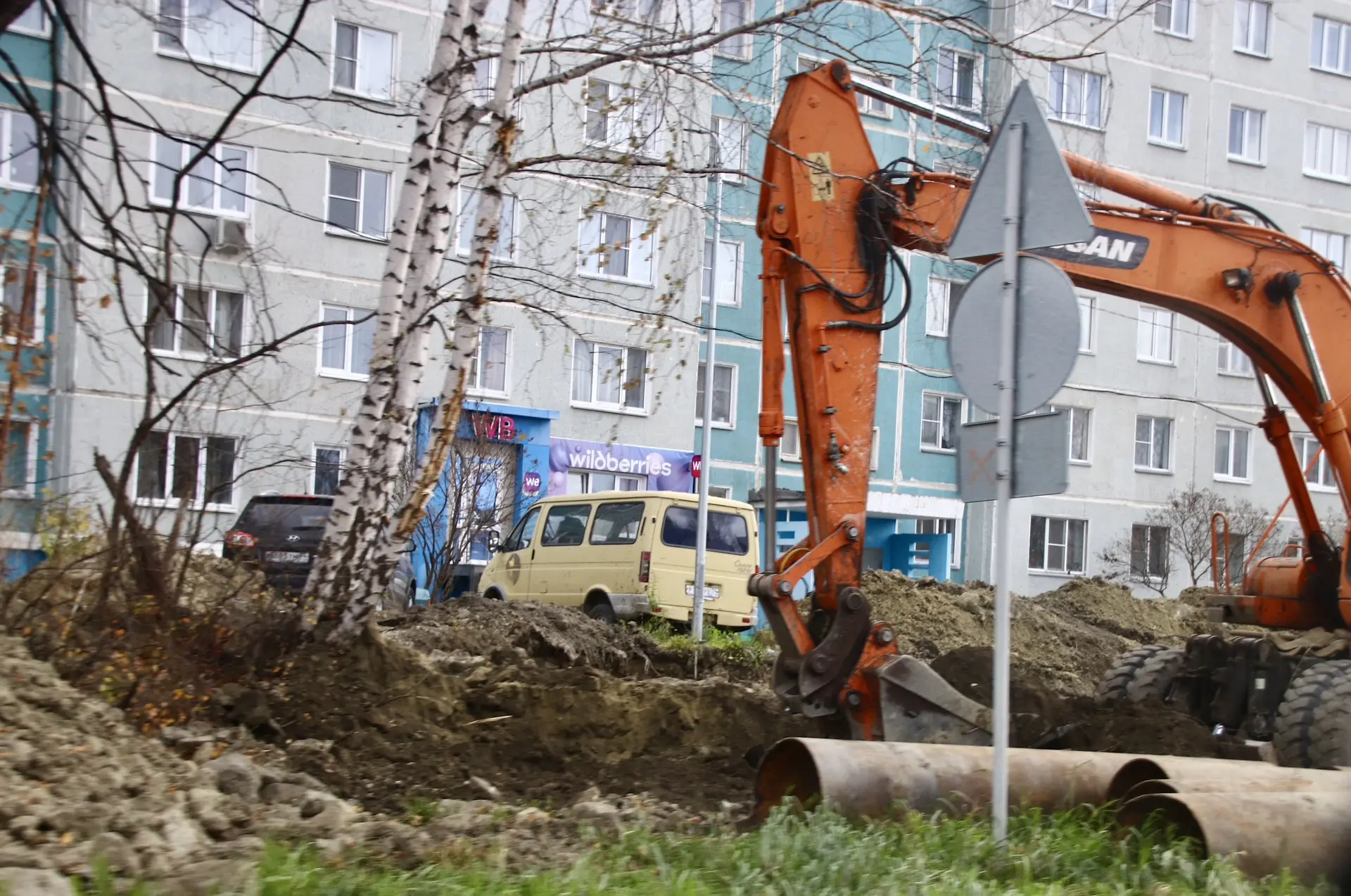 Ремонт канализационного коллектора в Озерске идёт с опережением графика