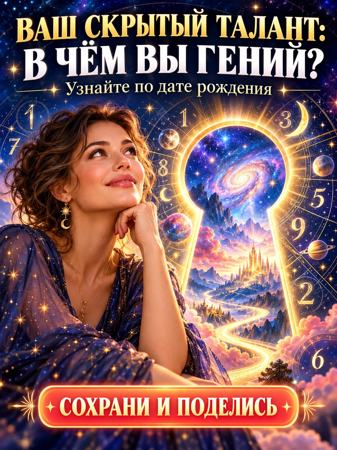 🔒 ВАШ СКРЫТЫЙ ТАЛАНТ: В ЧЁМ ВЫ ГЕНИЙ?