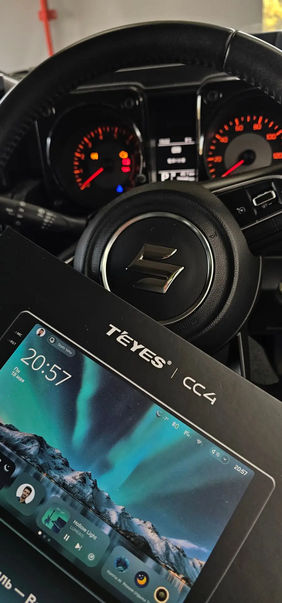 🎉 Обновили Suzuki Jimny: теперь в салоне — современная мультимедиа и максимум удобства...