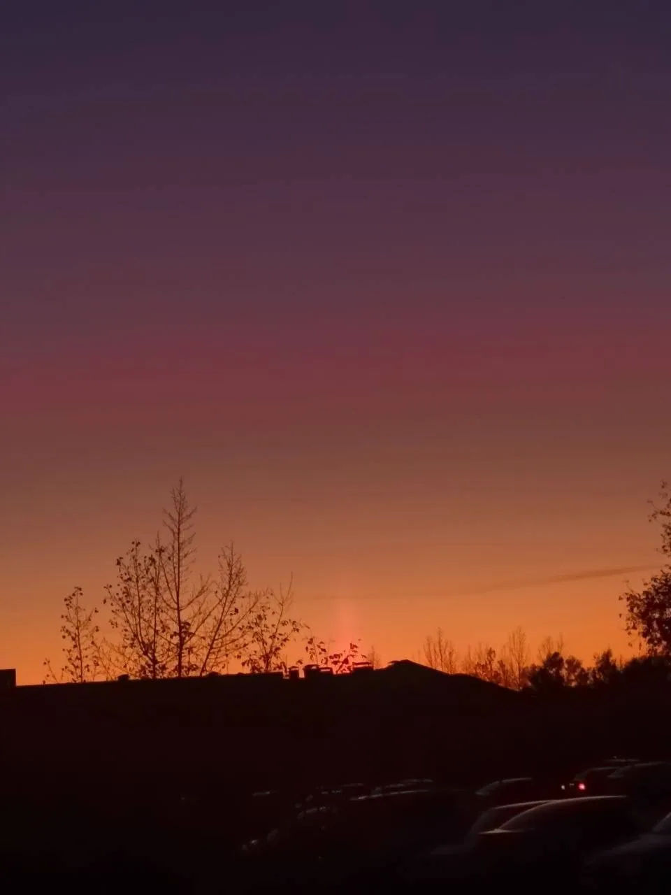 Завораживающий закат сегодня 🌅