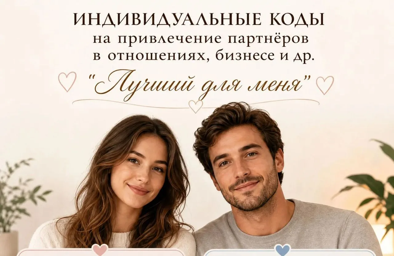 Расчёт индивидуального кода методом квантовой нумерологии https://max.ru/u/f9LHodD0cOIz...