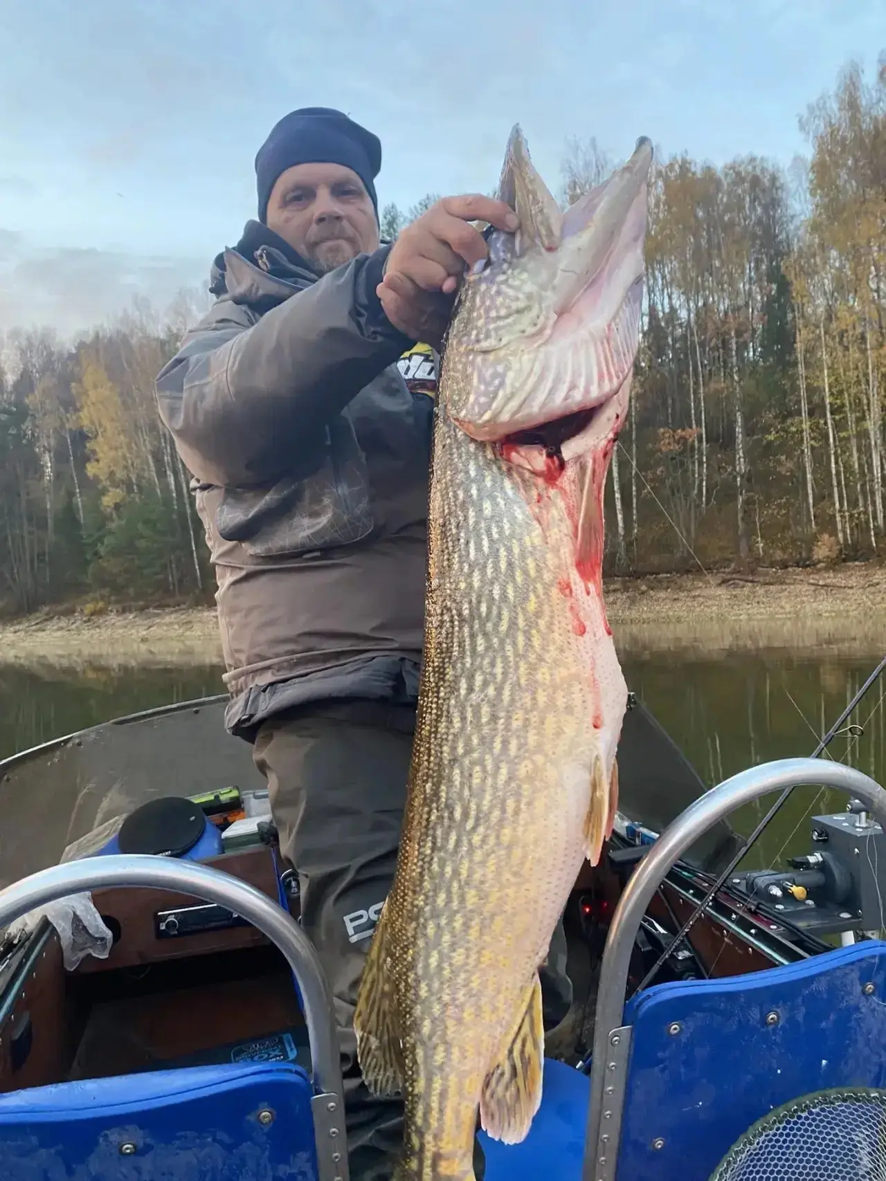 🎉 Вазуза снова удивляет! Рыбак Денис поймал щуку весом 12 кг — настоящий рекорд! 💪🎣