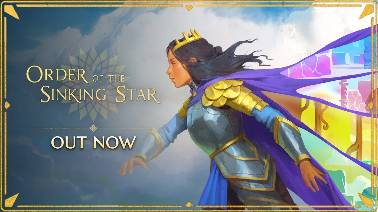 ↗️ Состоялся релиз головоломки Order of the Sinking Star от автора The Witness Джонатан...