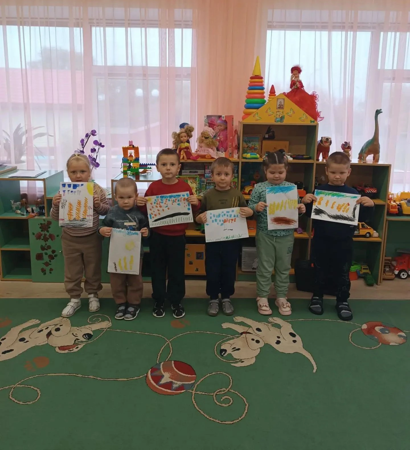 🌾 Наши самые маленькие воспитанники тоже празднуют День хлеба!