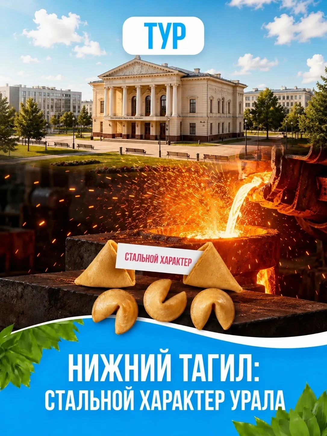 🔥 Единственный тур, где вы увидите, как рождается металл — и как рождается искусство! 🔥