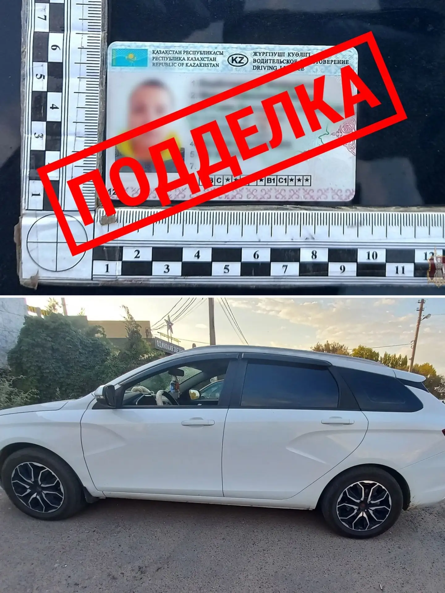 В Камышине поймали девушку с поддельными правами 🚔