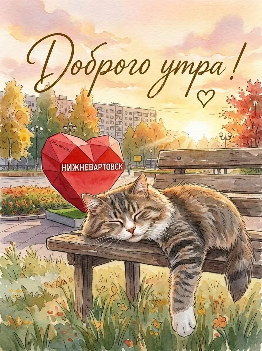 ❤️ Доброе утро, любимый город!