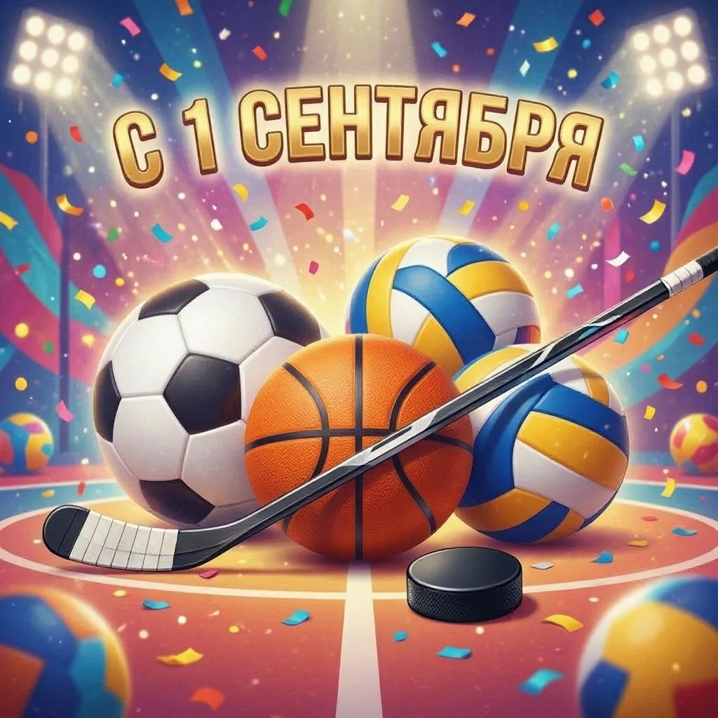 С ДНЁМ ЗНАНИЙ и с началом нового спортивного сезона!