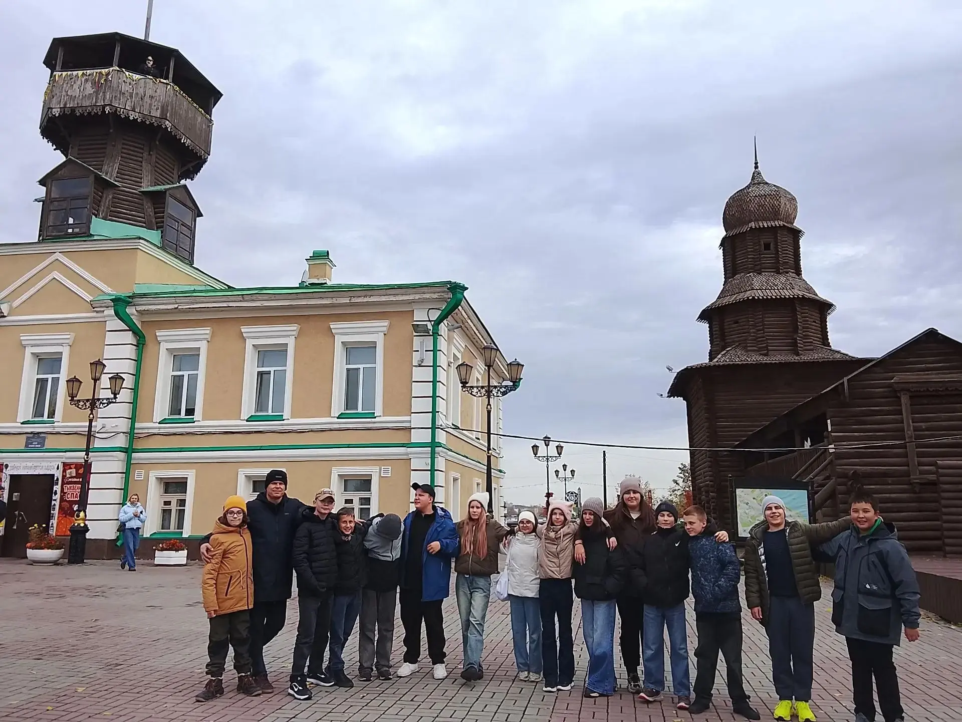 Кадеты Кольцовской школы № 5 познакомились с историей Томска