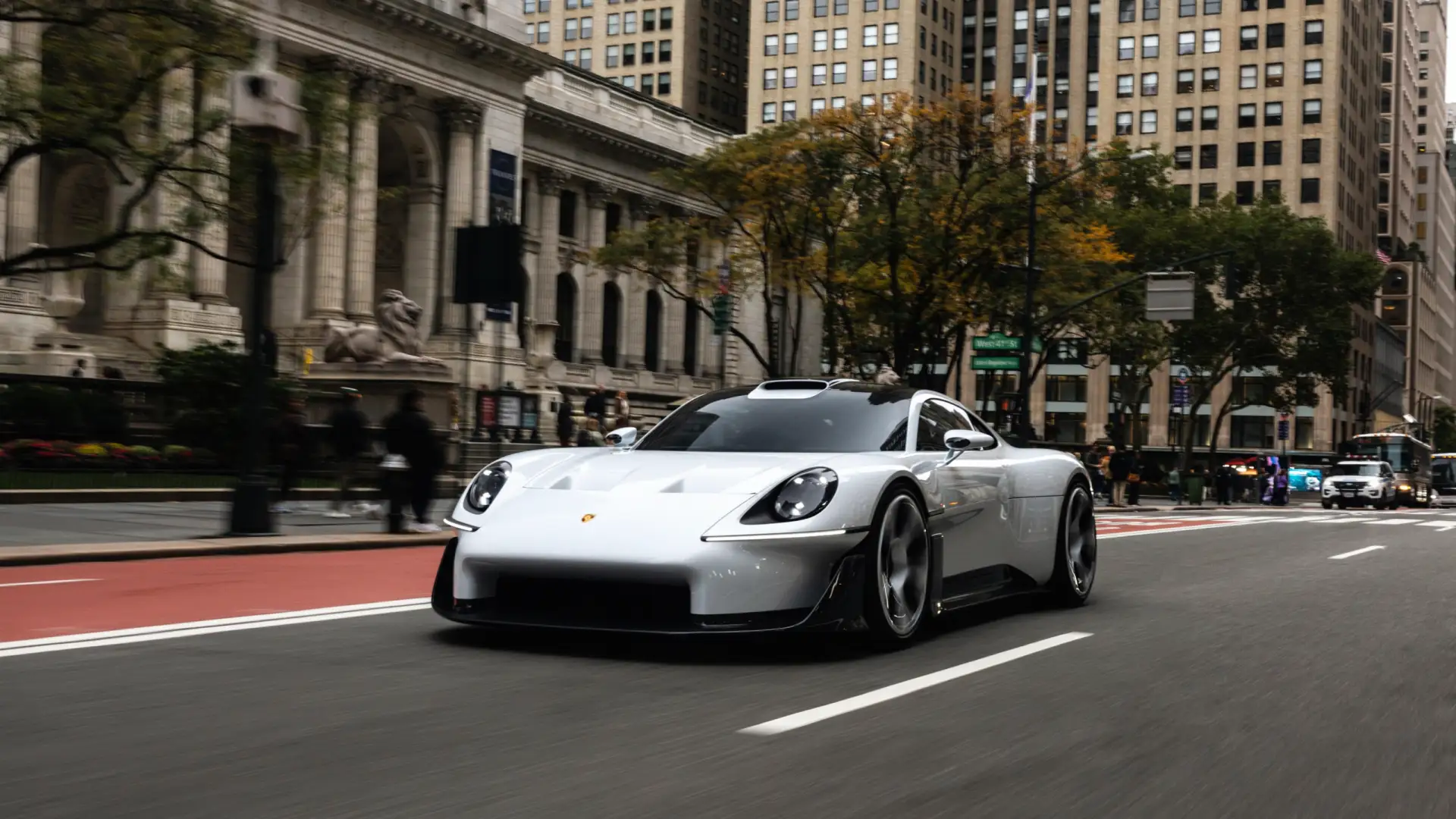 Porsche представила серийный электромобиль Mission S, который заменит 911 в топе линейки