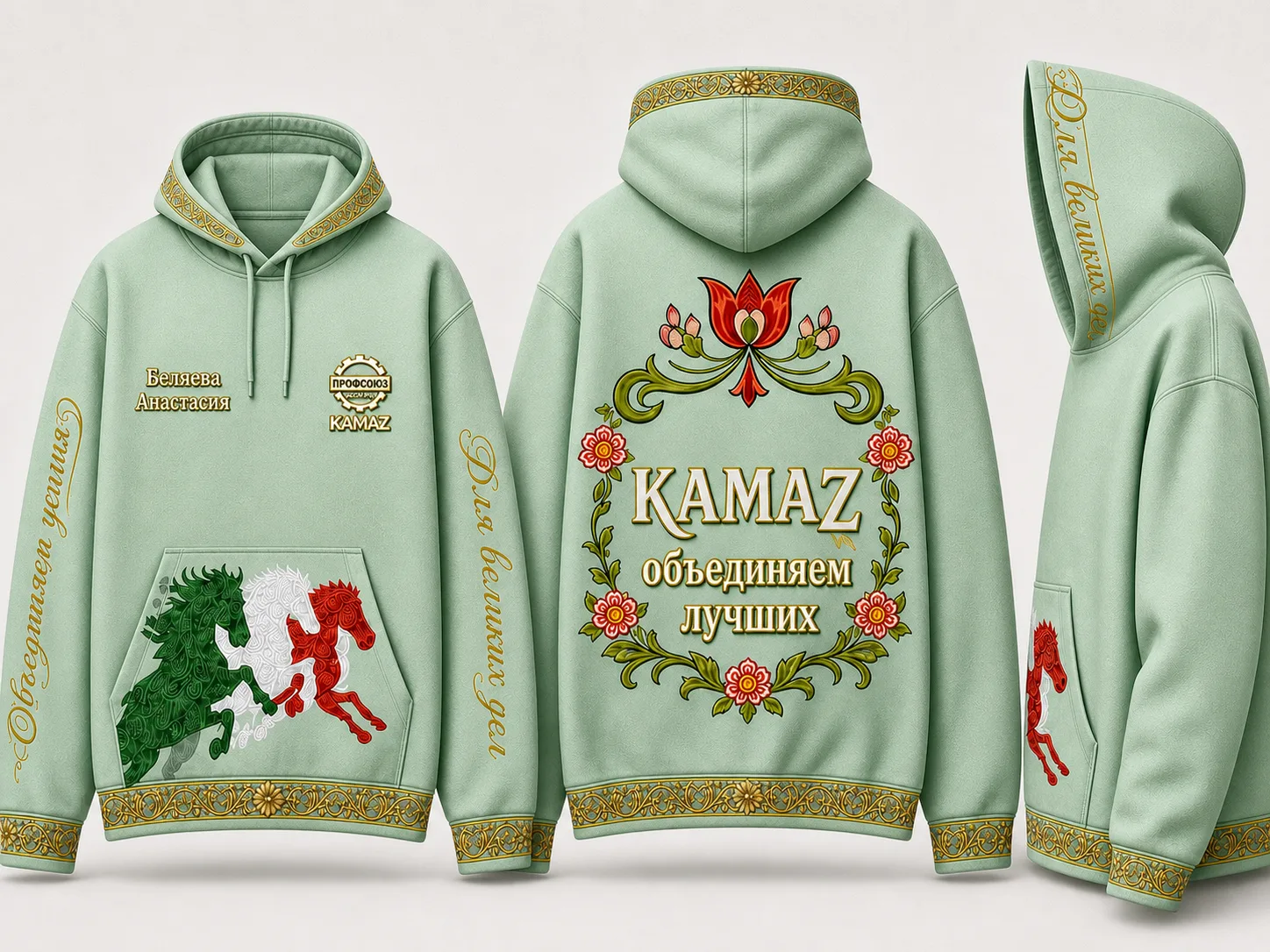 Профсоюзный стиль по-камазовски: подведены итоги конкурса мерча
