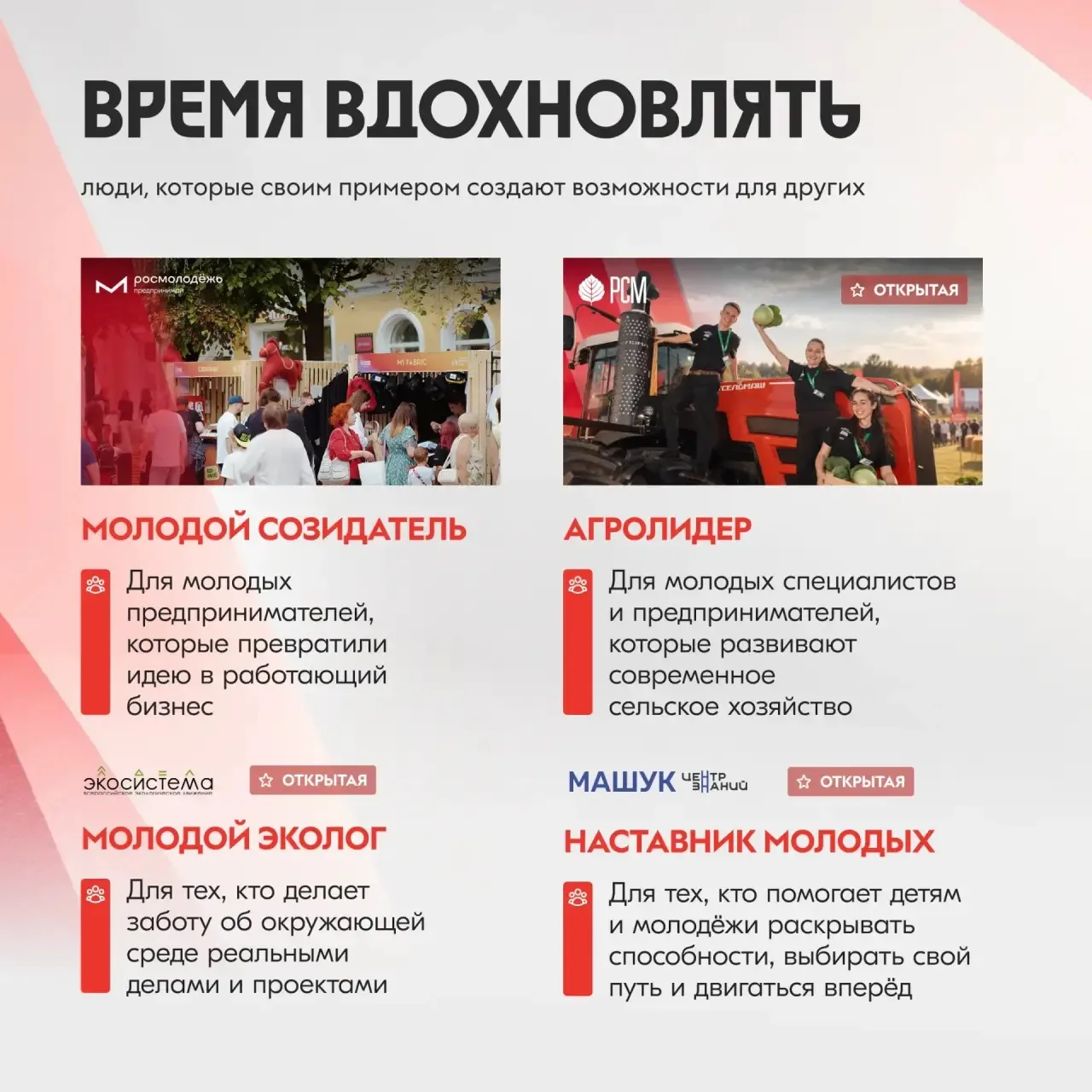 Премия «Время молодых»