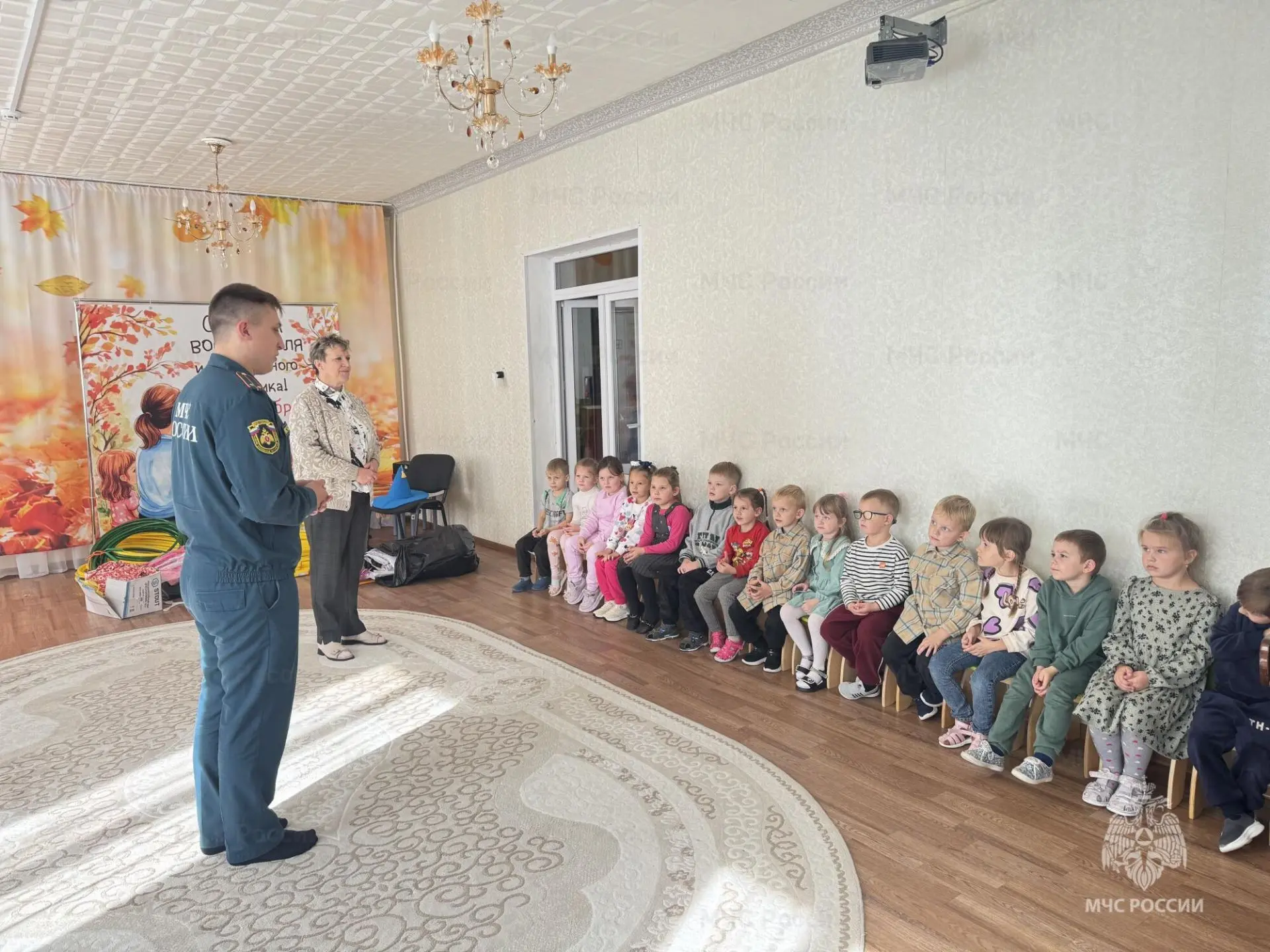 Сотрудники государственного пожарного надзора провели профилактическую работу в Кимовск...