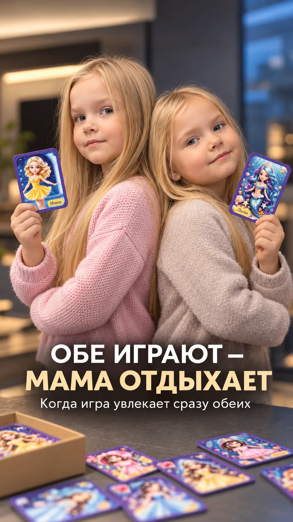 Редкий родительский джекпот: заняты сразу обе!