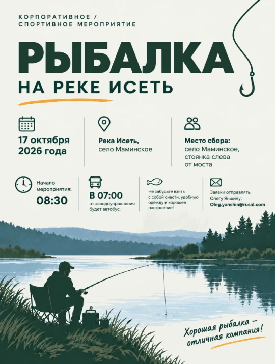 Дома рыбу не поймать!