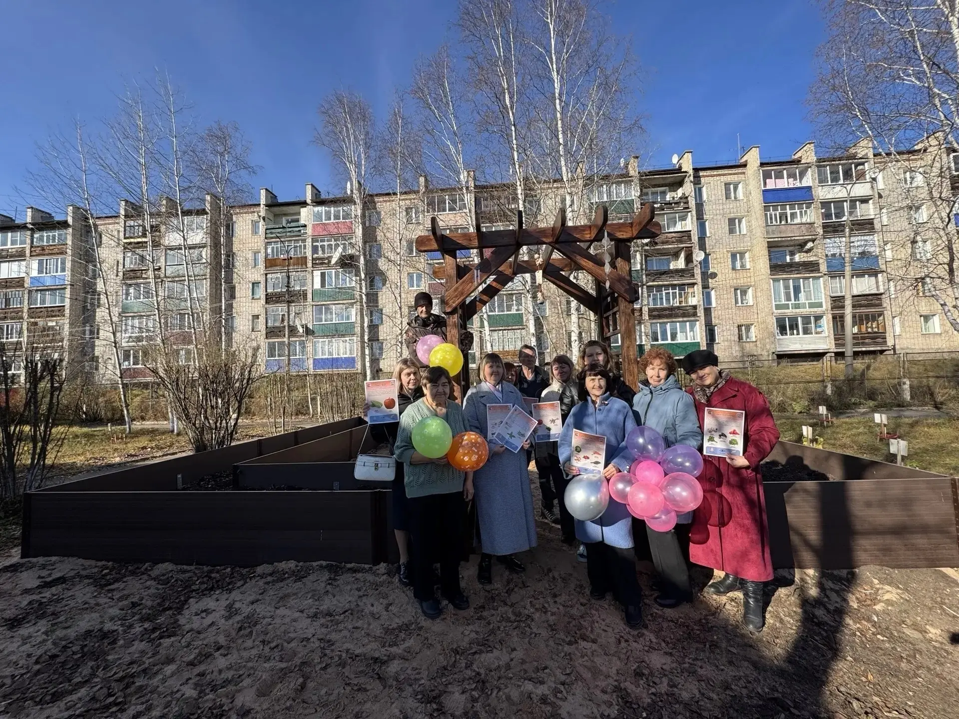 Сенсорный огород «Народы России» появился в детском ботаническом саду в усть-кутском ЦДО