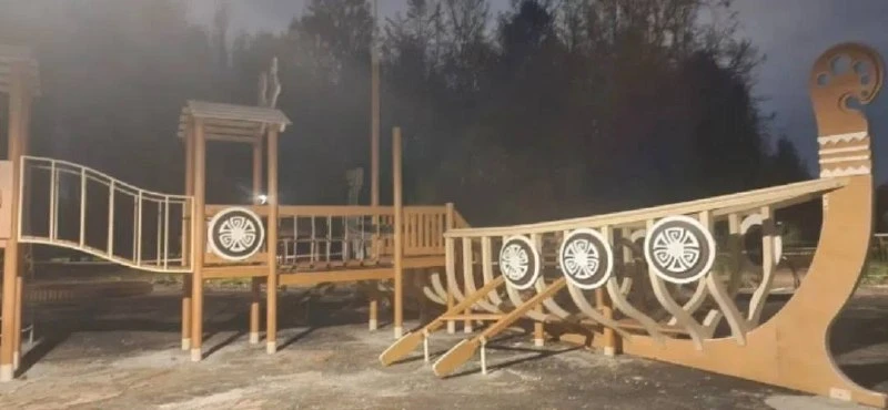 🛝 На Борисовских прудах появилась новая площадка