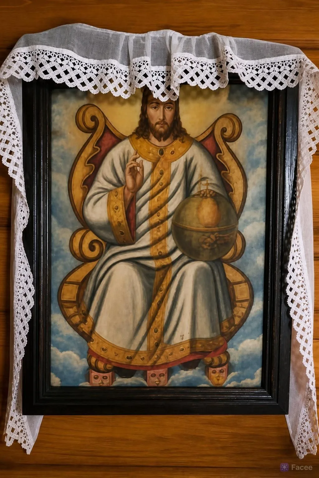 🌅 Духовный дар родному селу: история передачи старинной иконы