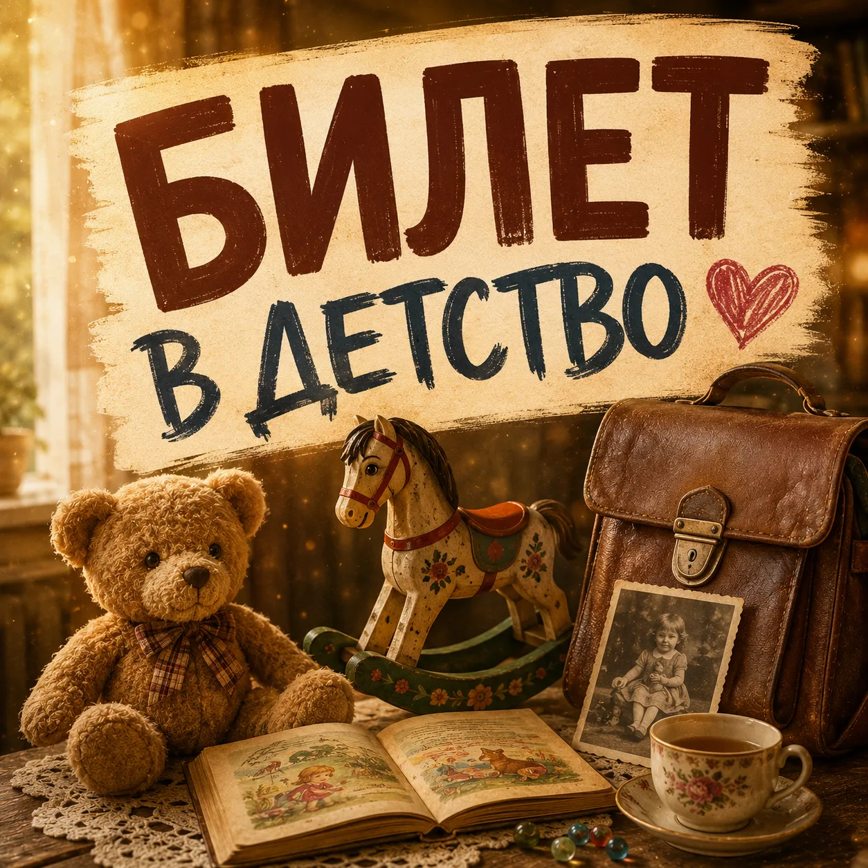 🧸 БИЛЕТ В ДЕТСТВО