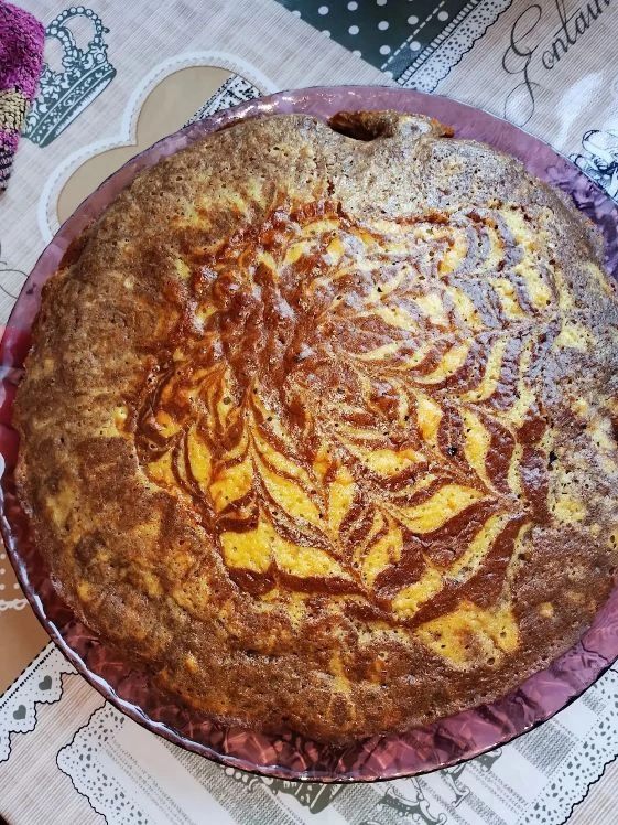Пирог шоколадный( а вообще Зебра) 😉