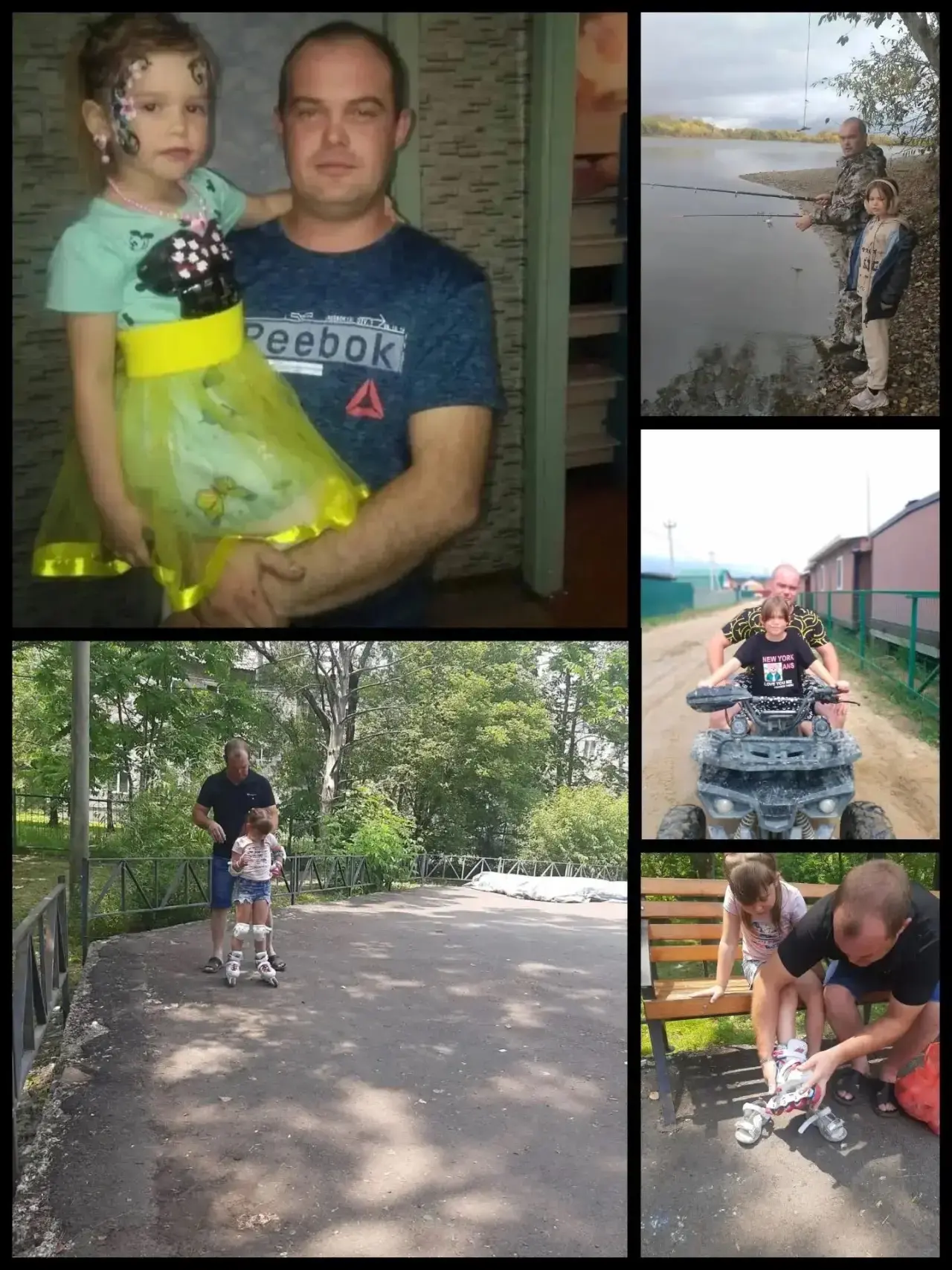 На фото Куприянова Алина,  5А, с папой Алексеем Александровичем.
