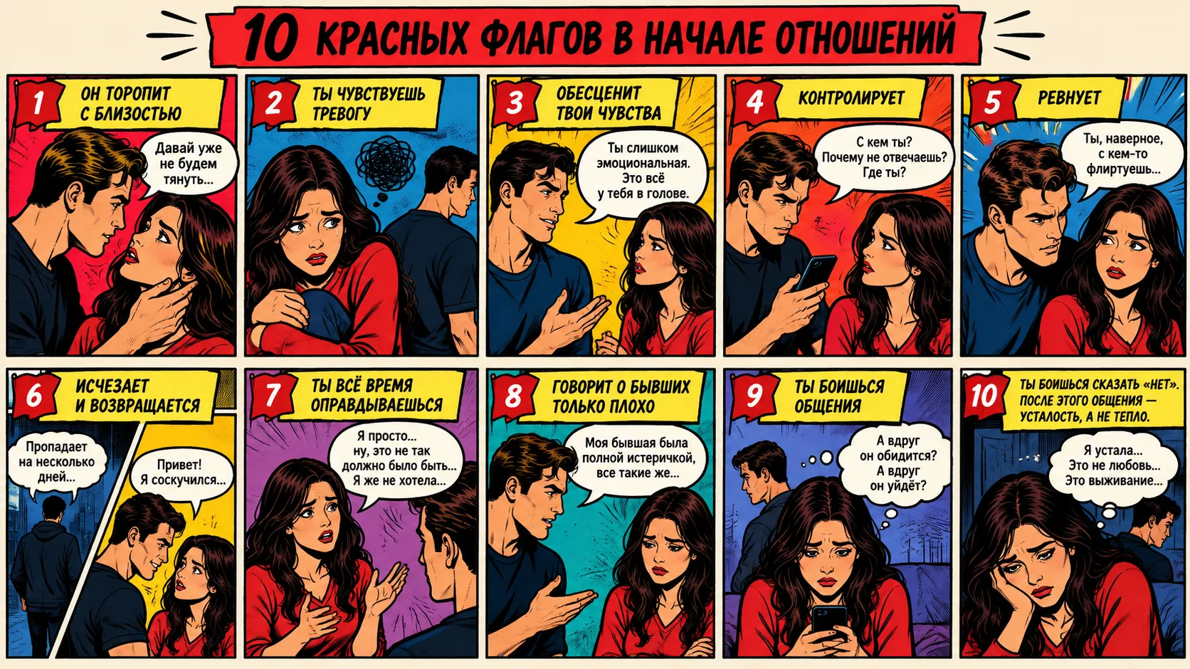 КРАСНЫЕ ФЛАГИ