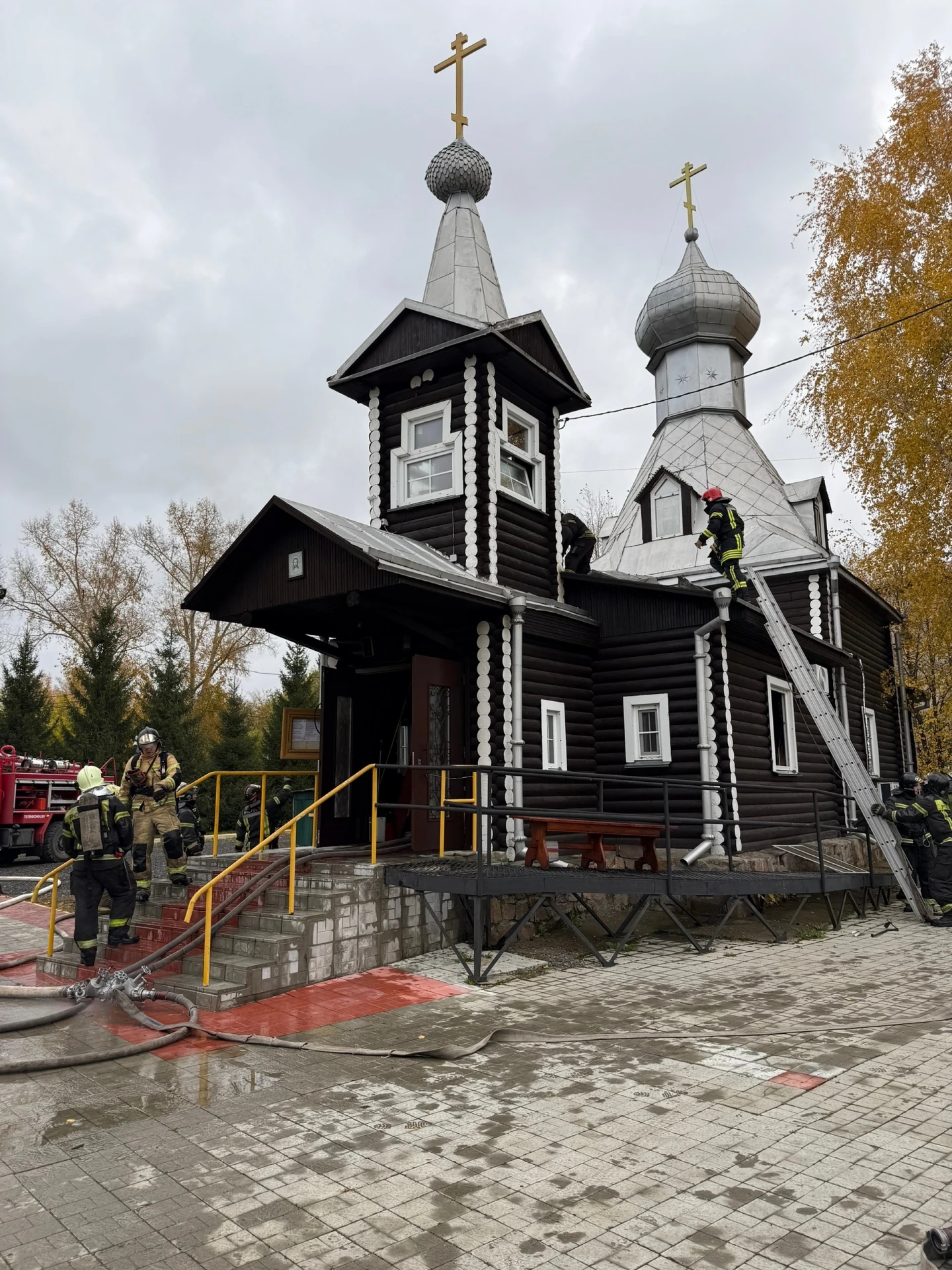 7 октября в храме во имя святого праведного Иоанна Кронштадтского в микрорайоне Пашино ...