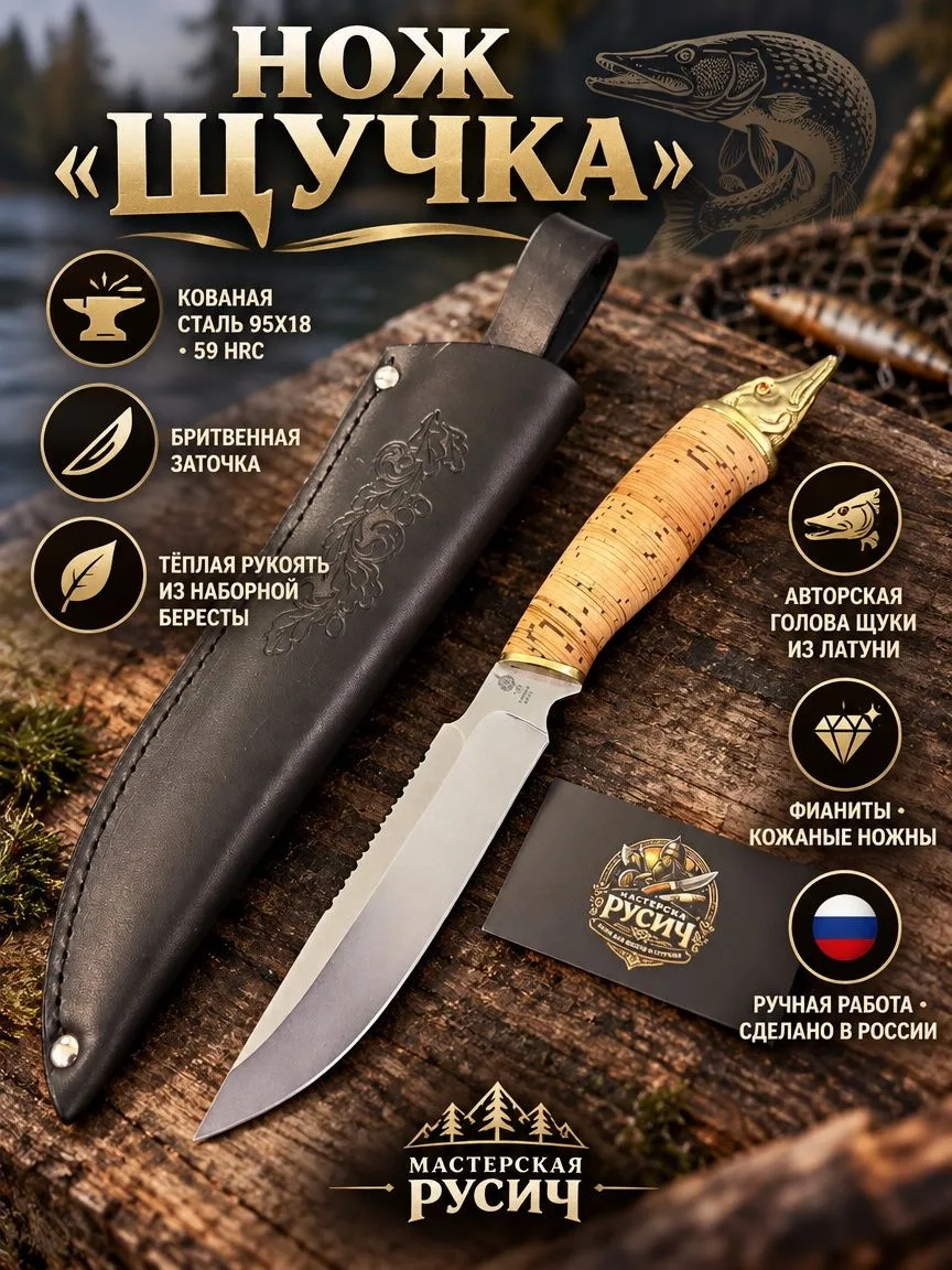 🐟🔥 «ЩУЧКА» — ХАРАКТЕР ХИЩНИКА В КАЖДОЙ ДЕТАЛИ!