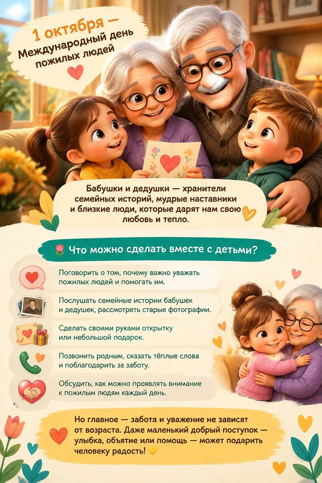 С Днем мудрости и уважения! 🍂