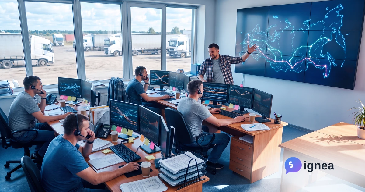 🚛 Половина работы диспетчера — не логистика, а ответы на одни и те же вопросы