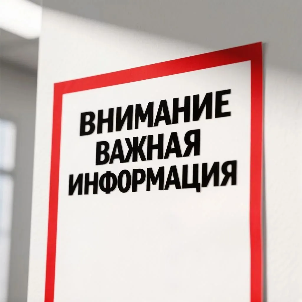 ❗️ Важное объявление❗️
