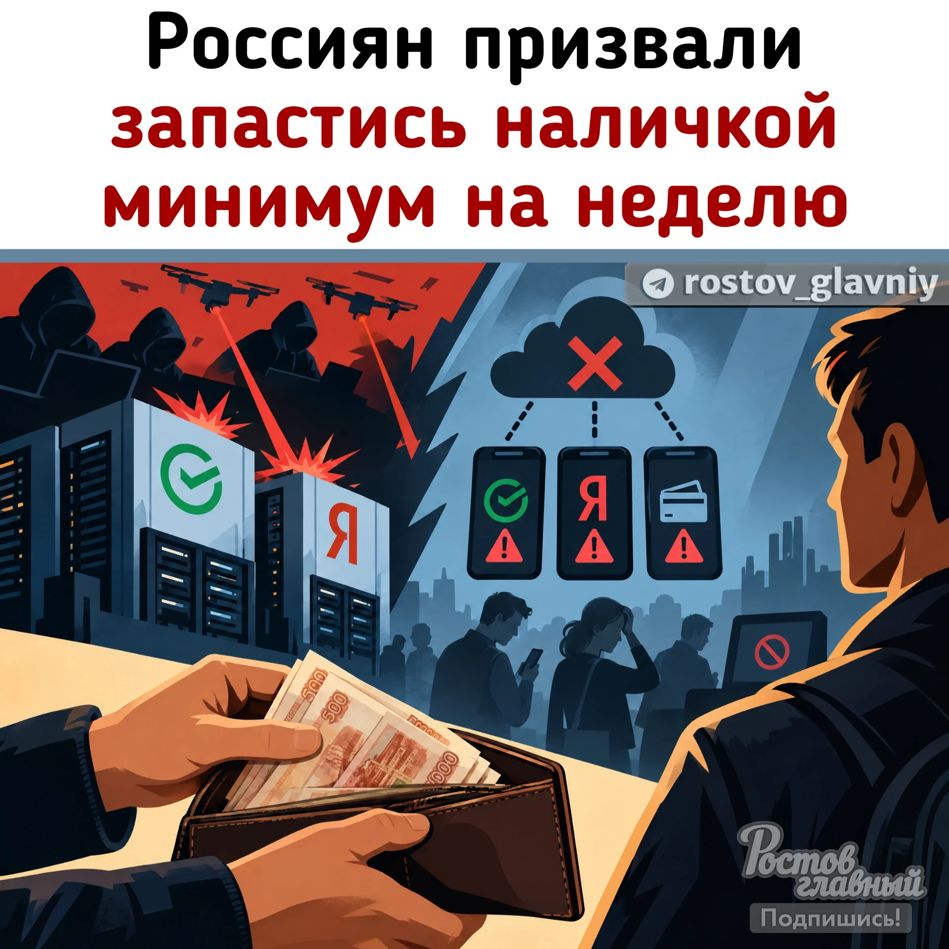 💰 Финансисты советуют запастись наличкой