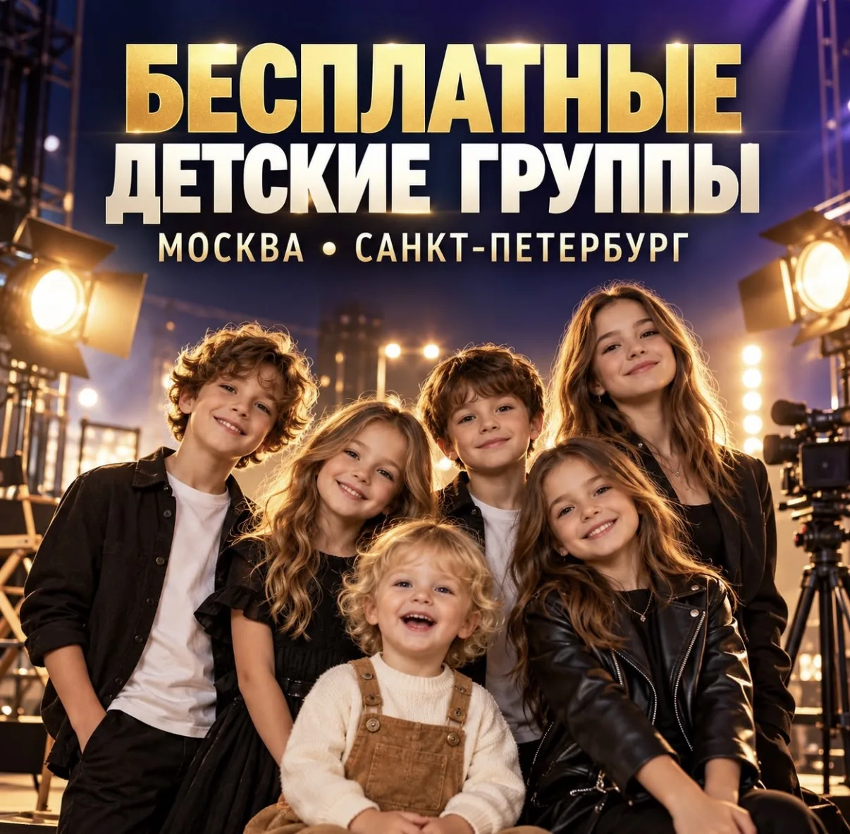 🎬 ГАЛАКТИКА КАСТИНГОВ ОТКРЫВАЕТ БЕСПЛАТНЫЕ ДЕТСКИЕ ГРУППЫ! 🌟