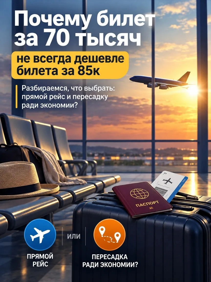 Почему билет за 70 тысяч не всегда дешевле билета за 85к