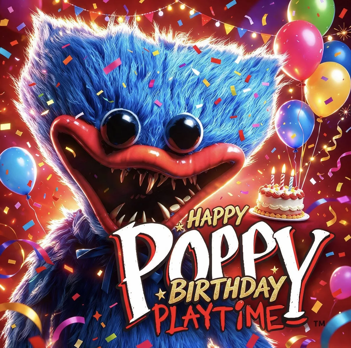 🎉 POPPY PLAYTIME ОТМЕЧАЕТ 5 - ЛЕТИЕ!