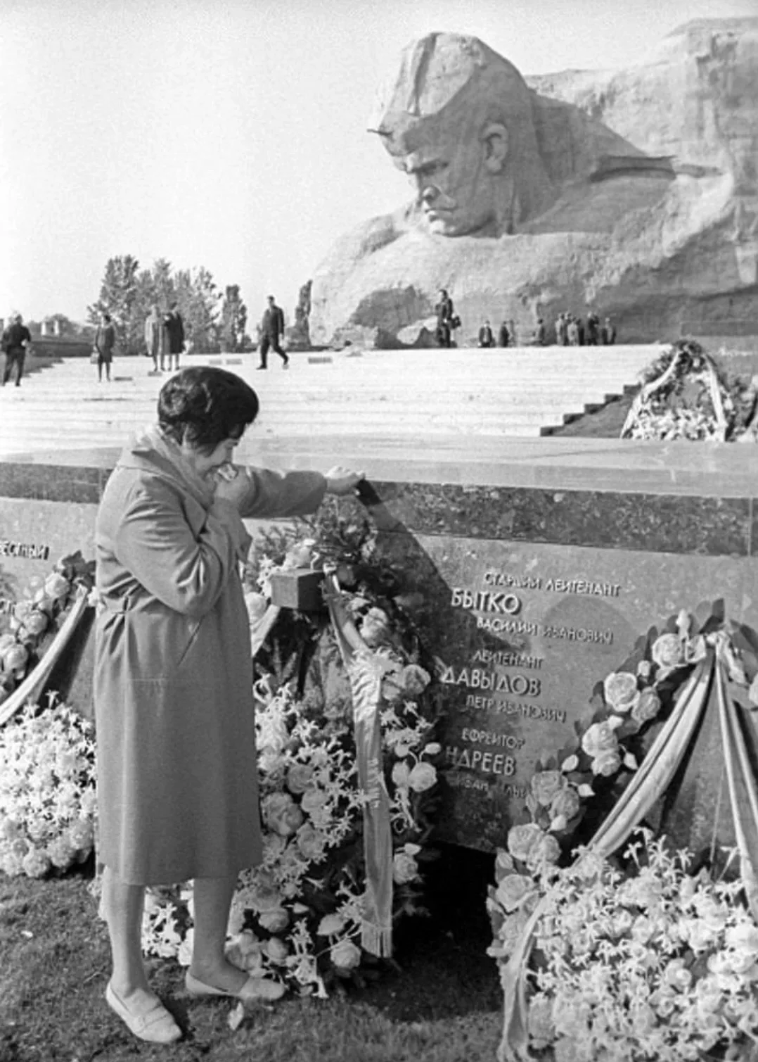 Открытие мемориального комплекса "Брестская крепость- герой". 1971 год. Ангелина Давыдо...