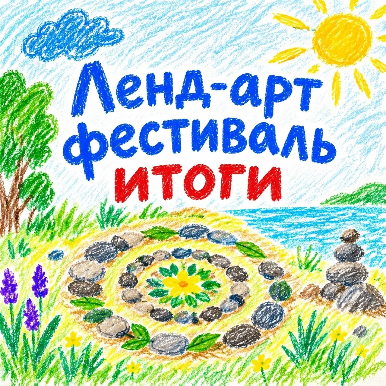 🌿 В нашем детском саду завершился фестиваль-конкурс «Ленд-арт», посвящённый творчеству...