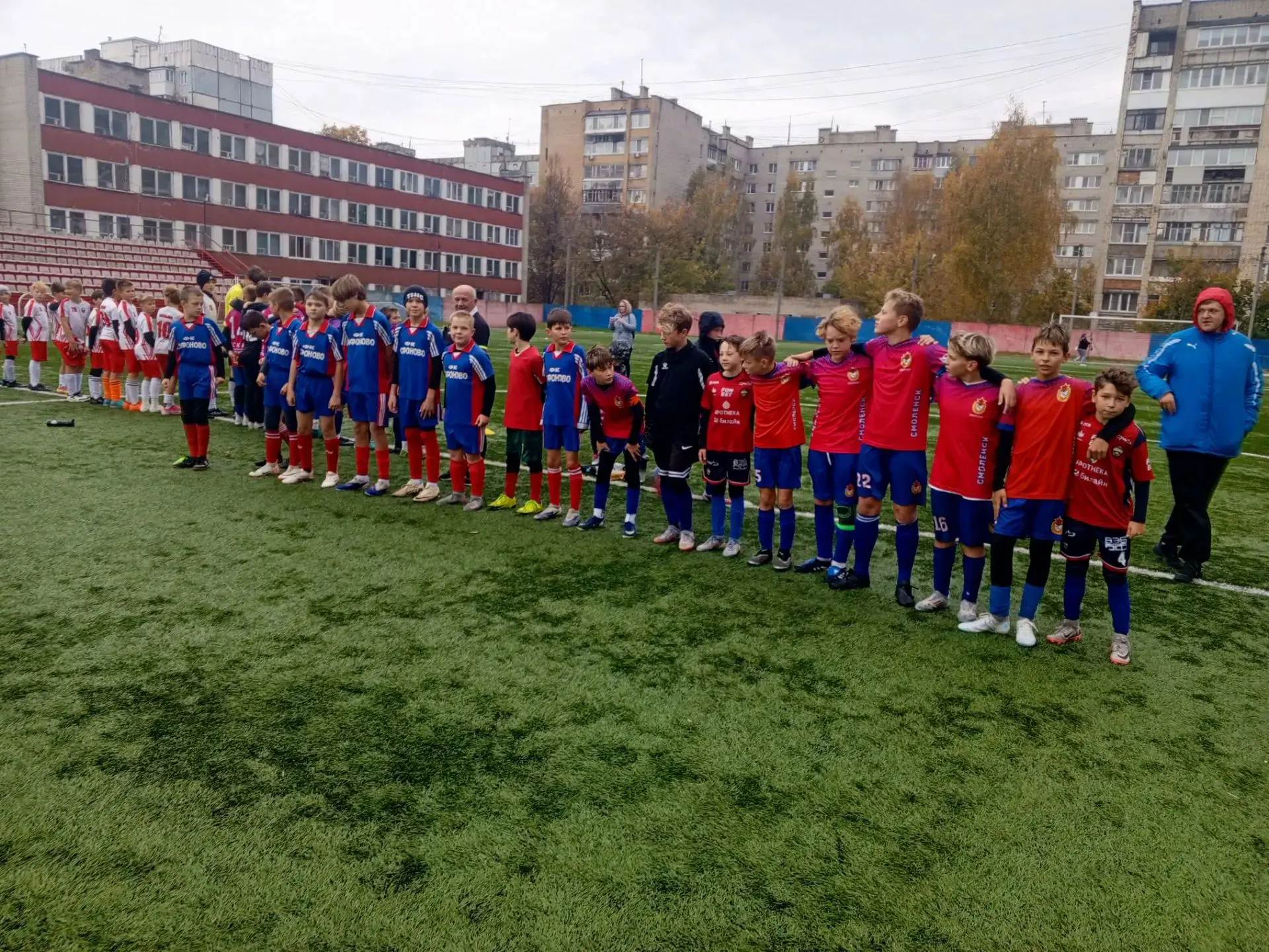 В пятницу в Смоленске состоялся очередной тур первенства области среди юношей 2014-2015...